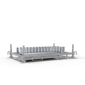 Stackable pallet for signs